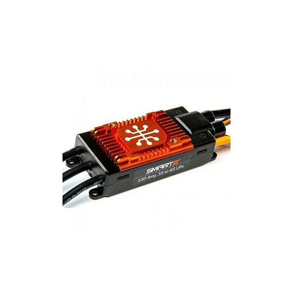 Controlador de Velocidade Inteligente Spektrum ESC 100A. Modelo SPMXAE1100A
