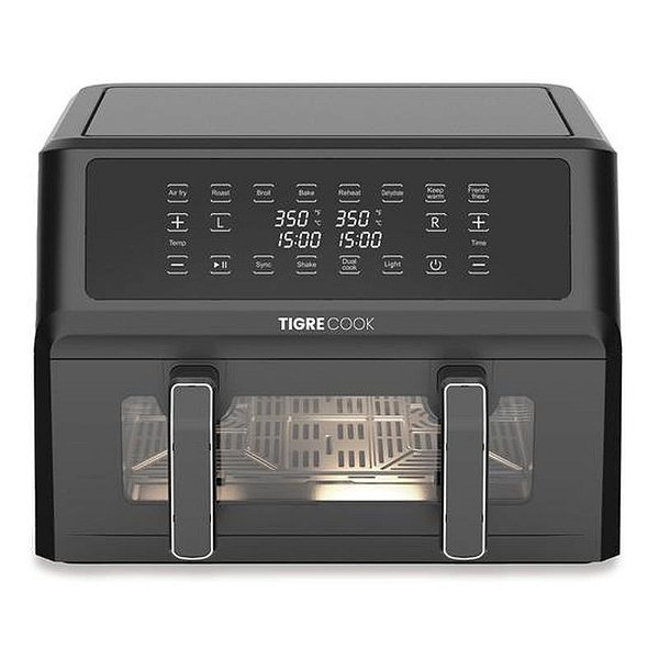 Fritadeira Elétrica Dual Tigrecook AFT11002-Ul 11L 1700W 110V Cor Preto