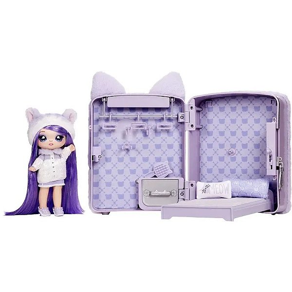 Mochila Boneca 3 em 1 Na!Na!Na! Surprise - Quarto e Closet Integrados