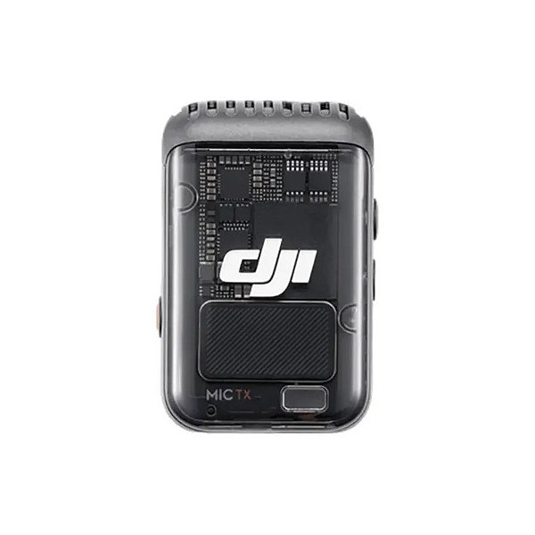 Microfone Sem Fio DJI Mic 2 Transmissor - Preto Elegante