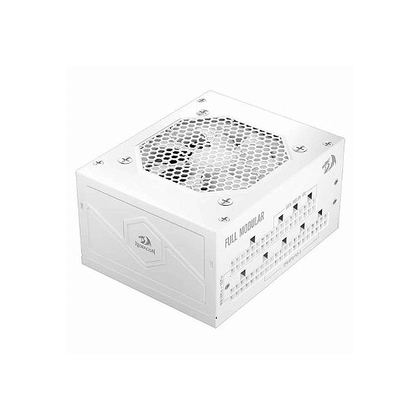 Fonte Redragon RGPS GC-PS014 650W ATX Modular 80 Plus Gold - Branco