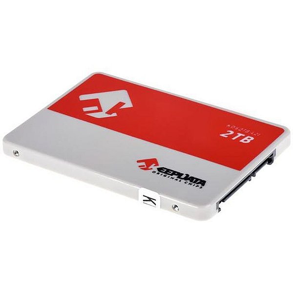 SSD Keepdata KDS2T-L21 2TB 550 MB/s Leitura - Prata e Vermelho