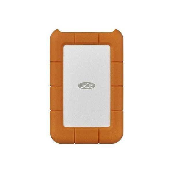 HD Externo Lacie Rugged 2TB 2.5 - Prata - Alta Durabilidade e Desempenho