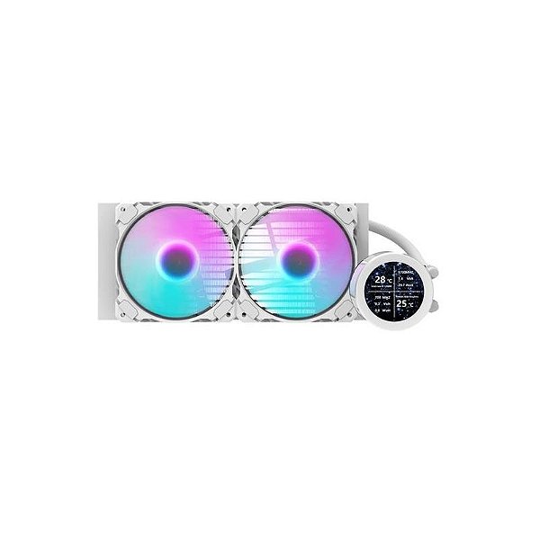 Cooler Líquido para Processador Darkflash Nebula DN240S 240MM ARGB - Branco