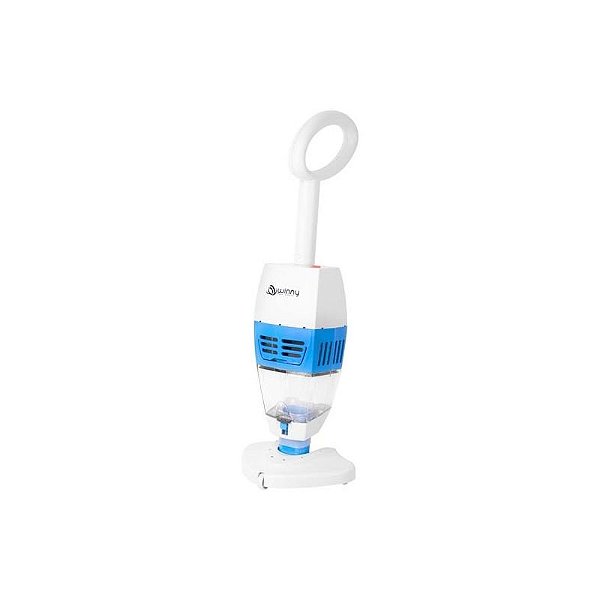 Aspirador de Piscina Portátil Winny 100P - Recarregável, Bivolt, 600ML, Branco