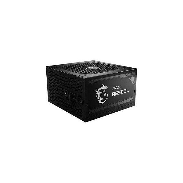 Fonte de Alimentação MSI Mag A650GL 650W 80 Plus Gold - Garantia e Desempenho Superior