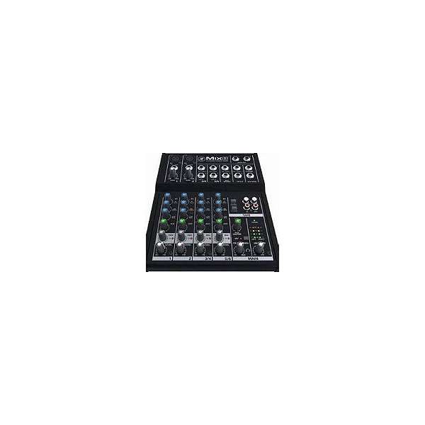 Mesa de Som Mackie Mix 8 - Mixer Profissional para Estúdio e Performances ao Vivo