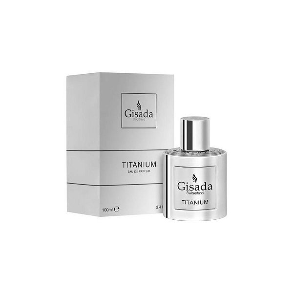 Perfume Gisada Suíça Titanium EDP 100ML - Elegância e Sofisticação Aromática