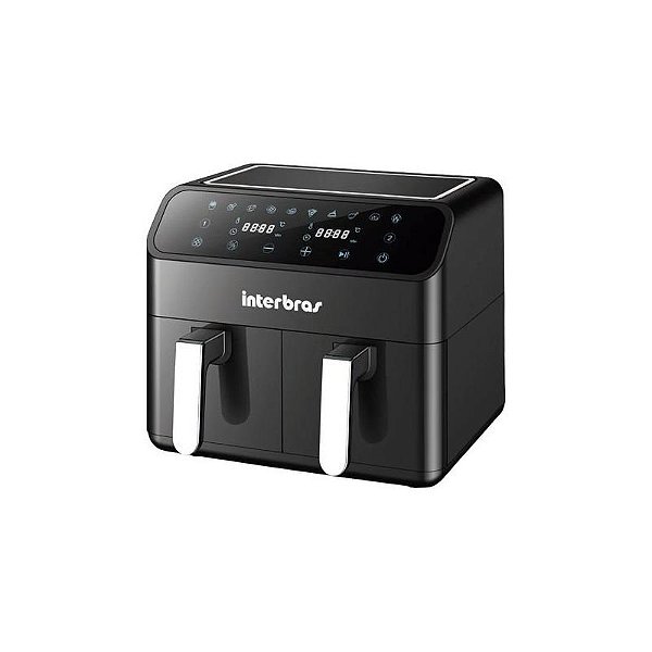 Fritadeira Sem Óleo Interbras S40BR 2000W 8L 110V - Cor Preta