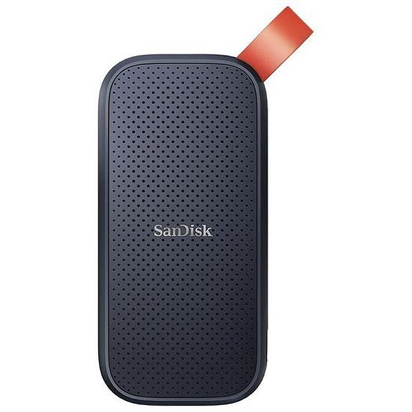 SSD Externo Sandisk 2TB Portátil - Preto, Alta Performance e Velocidade Rápida