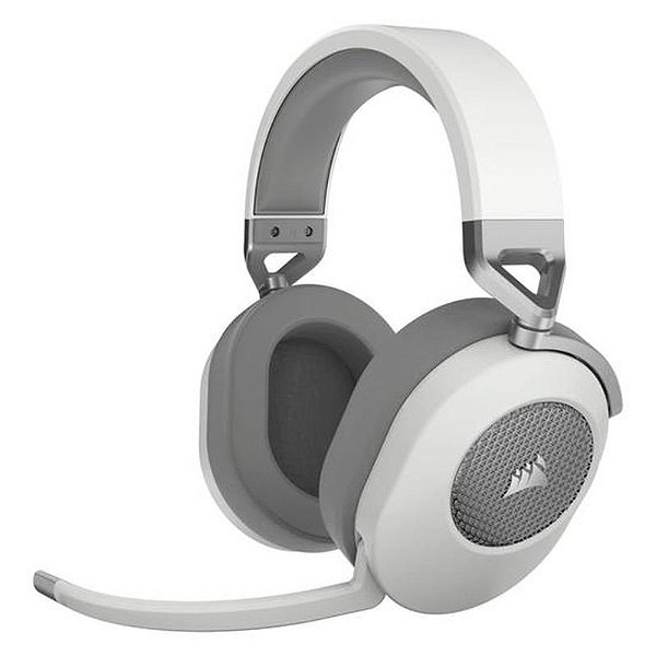 Headset Gamer Wireless Corsair HS65 - Branco - Conforto e Desempenho Superior