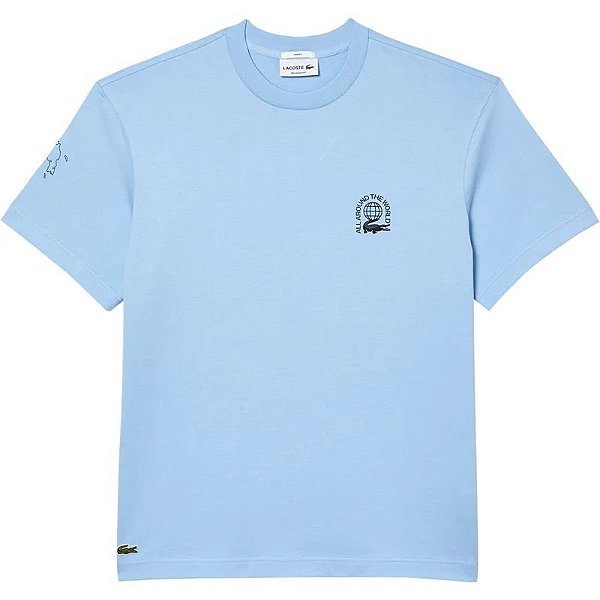 Camiseta Lacoste Masculina TH804723HBP - Estilo e Conforto para o Dia a Dia