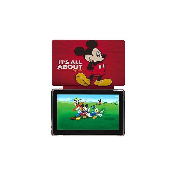 Tablet Multilaser NB618 Mickey Mouse 4GB RAM 64GB Armazenamento 9 Preto e Vermelho