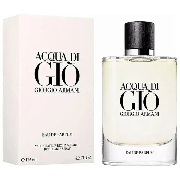 Perfume Masculino Giorgio Armani Acqua Di Gio EDP 125mL - Elegância e Frescor