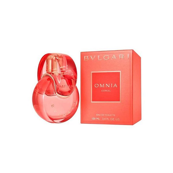 Perfume Bvlgari Omnia Coral Eau de Toilette Feminino 100ML - Fragrância Floral Fruchtig