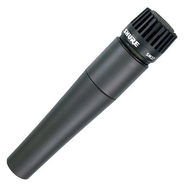 Microfone Profissional Shure SM57-LC Preto