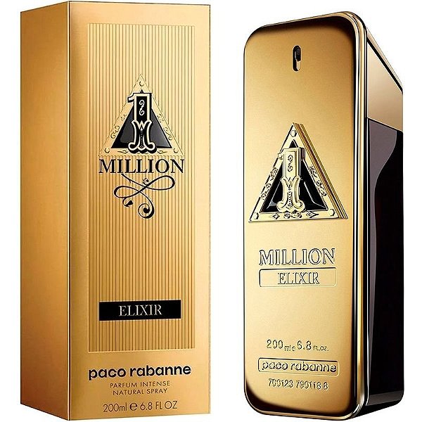 Perfume Masculino Paco Rabanne 1 Million Elixir Edp 200Ml