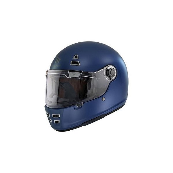 Capacete MT Helmets Jarama Solid A7 Tamanho XXL Azul