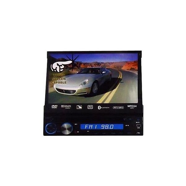Central Multimídia Automotiva Pyramide PD7951 7 Touch USB SD