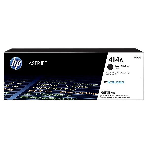 Cartucho de Toner HP LaserJet 414A W2020A - Preto para Impressoras HP