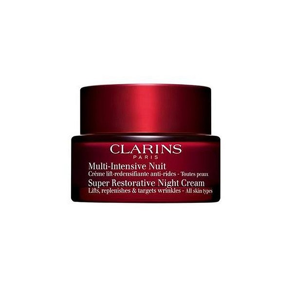Creme Noturno Multi-Intensivo Clarins 50ml para Revitalização da Pele