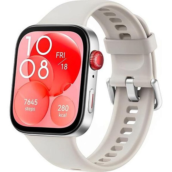 Relógio Inteligente Huawei Watch Fit 3 - Cor Branca