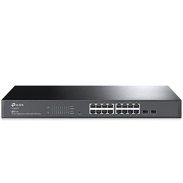 Switch Tp-Link Jetstream Tl-Sg2218 - 16 Portas Gigabit Com 2 Slots Sfp