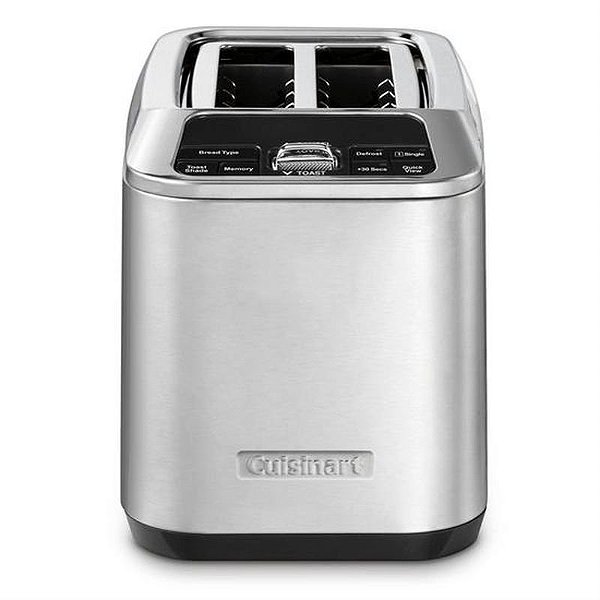 Torradeira Elétrica Cuisinart CPT-520 em Aço Inoxidável para 2 Fatias