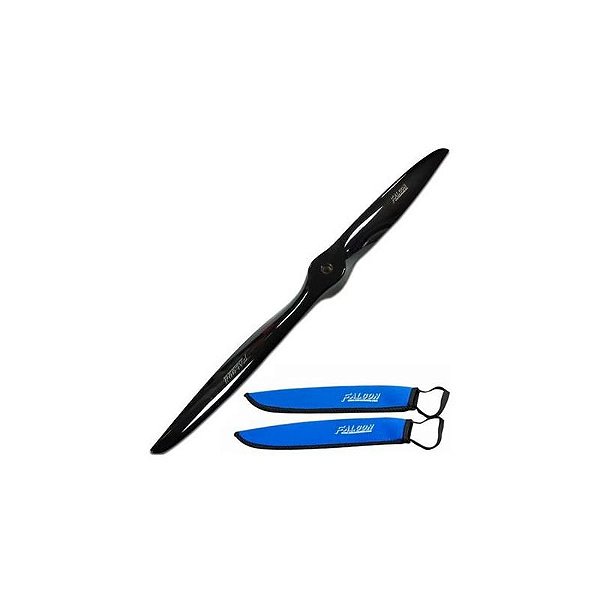 Helice Falcon 23X8W em Fibra de Carbono de Alta Performance