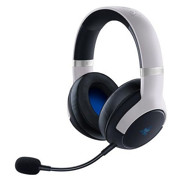 Headset Gamer Razer Kaira Pro Hyperspeed Sem Fio para PS5 - Branco