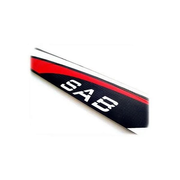 Lâmina Principal 3D Modelo Sab 690mm - Vermelho e Preto
