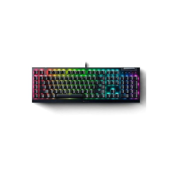Teclado Mecânico Razer Blackwidow V4 X Gaming - Switch Green - Rz03-04700200-R3U1