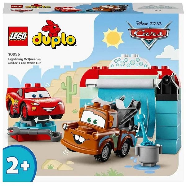 Lego Duplo McQueen e Mater - Conjunto Criativo de 29 Peças para Crianças
