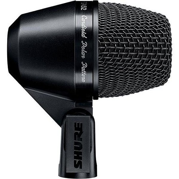 Microfone Dinâmico Shure PGA52-XLR para Instrumentos de Corda - Preto