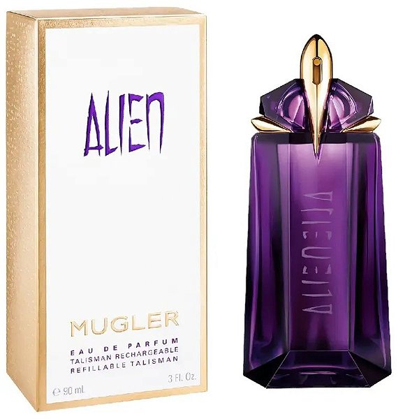 Perfume Recarregável Mugler Alien Edp 90Ml - Fragrância Feminina De Luxo