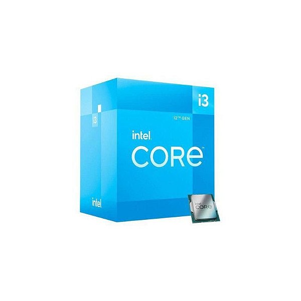 Processador Intel Core i3 12100 3.3GHz 12MB com Cooler Box - Socket 1700