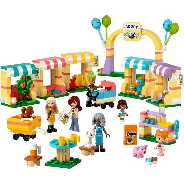 Conjunto Lego Dia de Adoção de Animais de Estimação - 42615 (400 Peças)