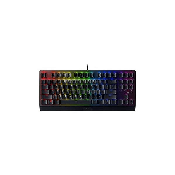 Teclado Mecânico Razer Blackwidow V3 TKL - Preto, Iluminação RGB, P/ Jogos
