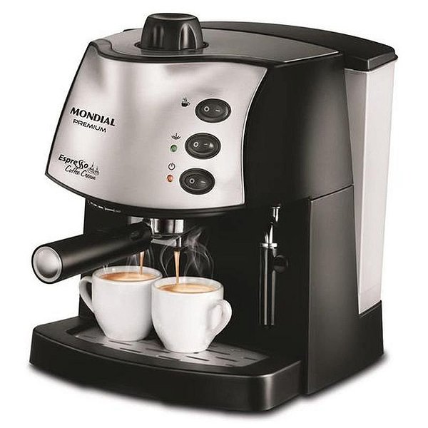 Cafeteira Espresso Mondial C-08 110V 800W Preta - Sabor e Qualidade em Cada Xícara