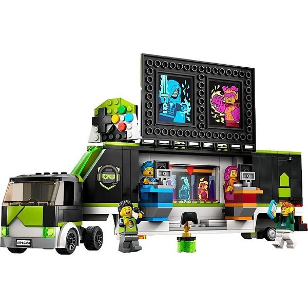 Caminhãozinho Gamer Lego City 60388 com 344 Peças