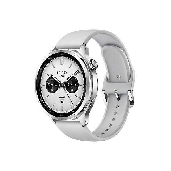 Relógio Inteligente Xiaomi S4 M2425W1 BHR9197GL - Bluetooth, GPS, Prata