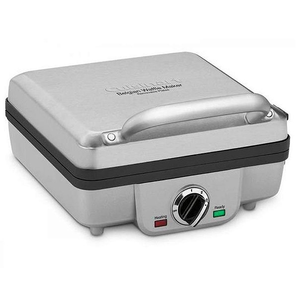 Máquina De Waffle Cuisinart 4 Fatias Inox 110V