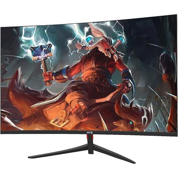 Monitor Curvo 24 Hye HY24VIEW165 165Hz 1ms FHD Preto HDMI