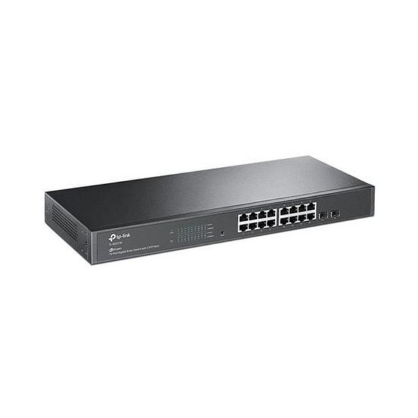 Switch TP-Link TL-SG2218 - 16 Portas Gigabit com 2 Slots de Expansão