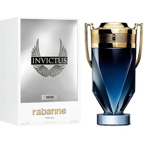 Perfume Invictus Parfum Pacco Rabanne 200mL - Masculino Elegante e Poderoso