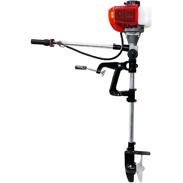 Motor de Popa 63cc 2 Tempos CDI - 2.8HP Gasolina para Lanchas e Barcos