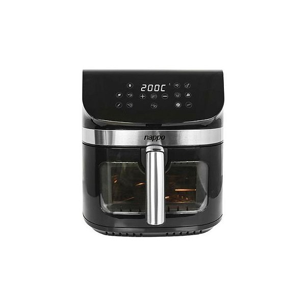 Fritadeira Elétrica Digital Nappo Power Pro NEF-193 1800W 9L Preta e Prata