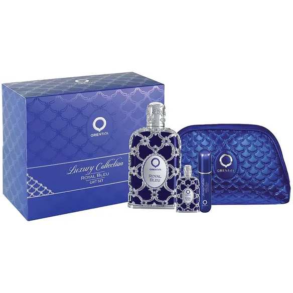Perfume Royal Bleu Luxury da marca Áudio P.Orientica - Kit Eau de Parfum