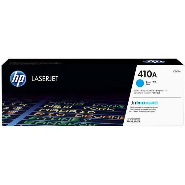 Toner Ciano HP LaserJet 410A CF411A - Impressão de Alta Qualidade