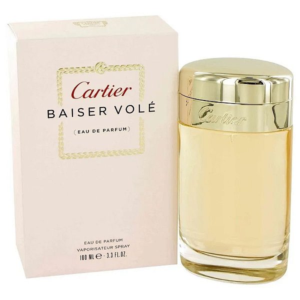 Perfume Cartier Baiser Volé 100 ML - Elegância Floral e Essência Sofisticada